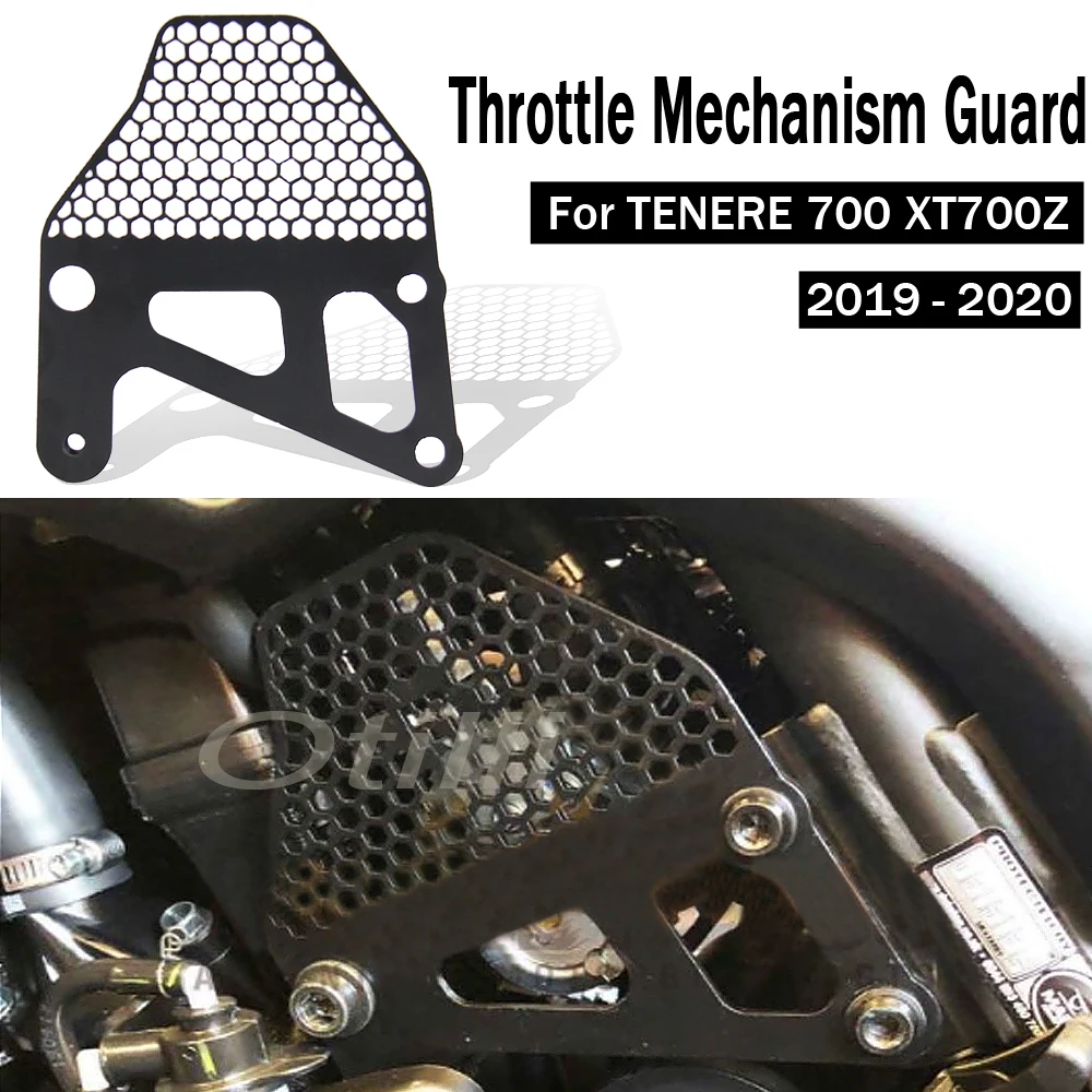Motorcycle Throttle Mechanism Guard Protector Cover Protection Grill For Yamaha Tenere 700 Tenere700 XT700Z XT 700 Z