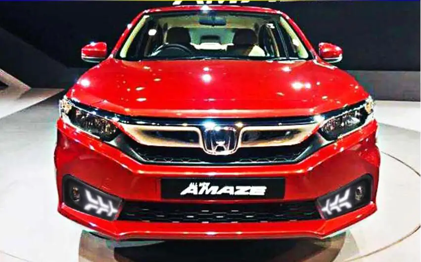 Год для honda amaze дневной свет Автомобильные аксессуары светодиодный DRL фары для amaze противотуманные фары