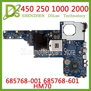 

KEFU for HP motherboard 450 250 1000 2000 HM70 laptop motherboard 685768-001 685768-601 100% original