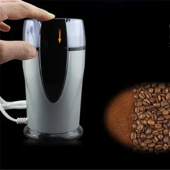 

Electric Spice Coffee Grinder Coffee Tool Maker machine Stainless Steel Blades Coffee Beans Mill Herbs Nuts Cafe Home Kitchen