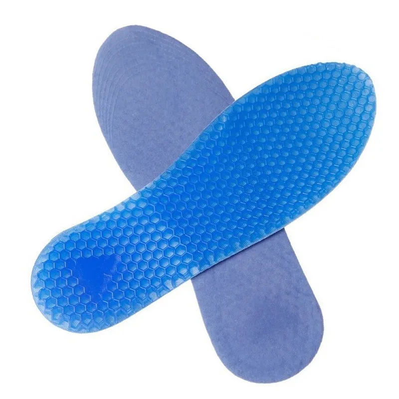 Silicone Gel Insoles Sports Running Insole Deodorant Foot Pad