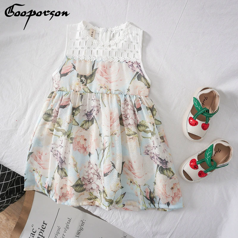 

Summer Girl Clothes Kids Dresses For Girls Lace Flower Dress Baby Girl Party Wedding Dress Children Girl Princess Dress 2 6Y