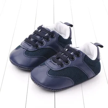 

born Baby Boys Girls First Walkers Shoes Casual Sneakers Infant Toddler Soft Sole Anti-slip Baby Shoes 0-12M