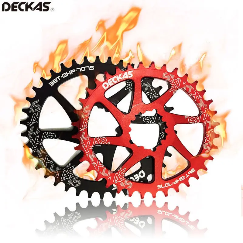 DECKAS GXP передняя Звездочка MTB Круглый/Овальный брелок для ключей шоссейный