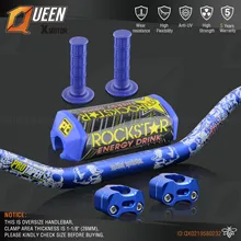 Руль для Pro Taper Pack Bar 1-1/" 6 дней Fatbar Колодки Ручки Pit Pro Racing Dirt Pit Bike мотоцикл с адаптер cnc