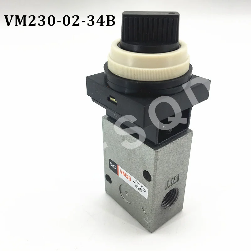 VM230-02-34R VM230-02-08 VM230-02-36 VM230-02-34B SMC ручной клапан механический клапан из нержавеющей стальной ролик VM series - Цвет: VM230-02-34B