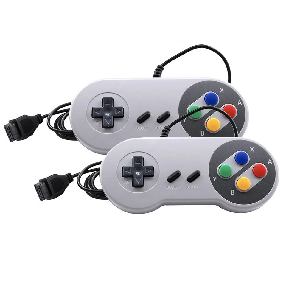 2M Wired 9 Pin Universal Game Controller For TV Video Game Console Drop Shipping for SNES/NES Gaming Controller