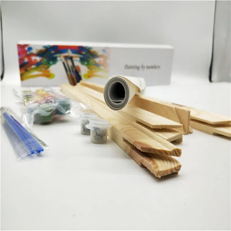 Meivn DIY краски по номерам орк голова тигра женские масляные скоростные