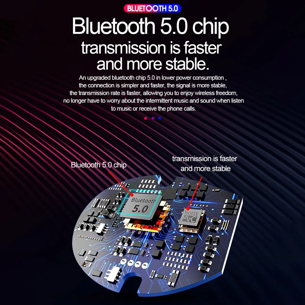 Динамик TWS Bluetooth наушники портативный шейный динамик наушники HD стерео беспроводные наушники игровая Спортивная гарнитура с микрофоном