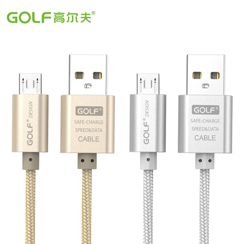 Micro USB зарядный кабель GOLF для Redmi 5 6 5A 6A Samsung S6 S7 Edge Note 4 LG G3 G4 | Мобильные телефоны и