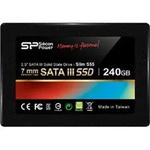 Накопитель SSD Silicon Power 240Gb SATA-III SP240GBSS3S55S25 S55 2.5" w440Mb/s