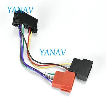 

12-140 Wire Harness Adaptor for-FORD for-LAND ROVER 2011+ (select models) Car Stereo Radio ISO Standard Connector Adapter