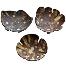 Ручной работы, натуральная Кокосовая оболочка, деревянная мыльница для ванной комнаты, контейнер, кухня, ванна, полка для хранения, мыльница, украшение