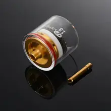 5 шт. TIG сварочный фонарь чашки бокал для шампанского насадки инструменты для 2,4 мм 3/32 \ "WP-9/20/25