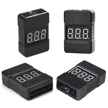 

4PCS BX100 RC 1-8S Low Voltage Buzzer Alarm Super Sound Warning Checker with LED Indicator Lipo Battery Tester