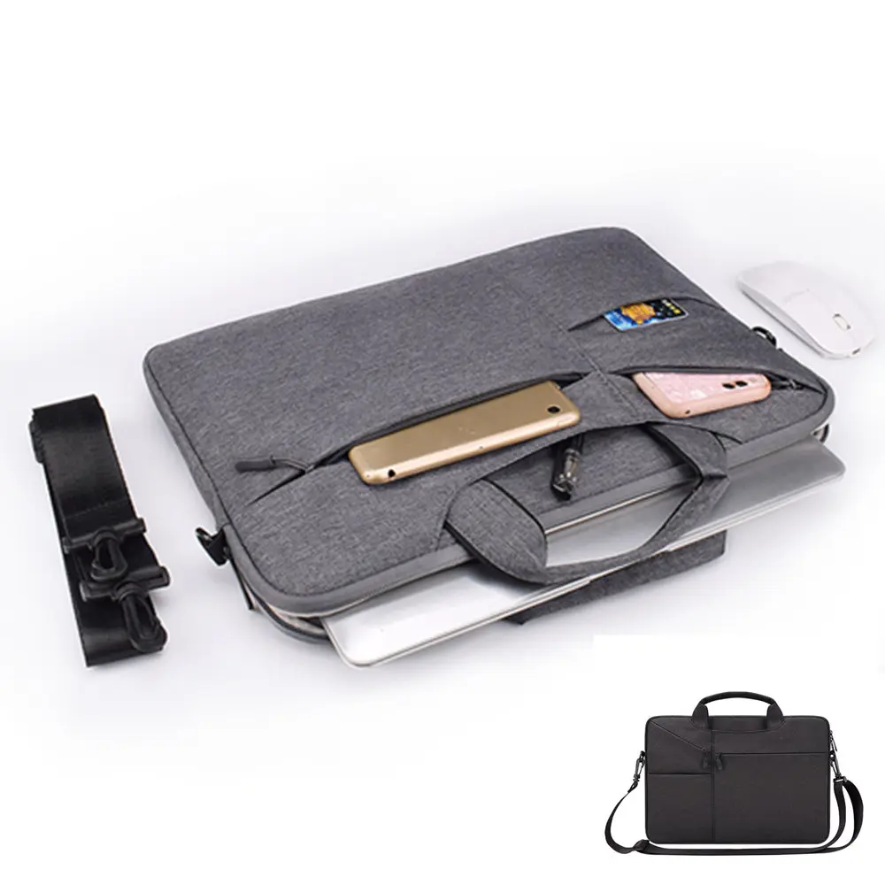

Handbag Shoulder Bags For Macbook Retina 11 12 13 14 15 Laptop Bag Surface Pro 4 5 6 Notebook Case For Xiaomi Air 12.5 13.3 15.6