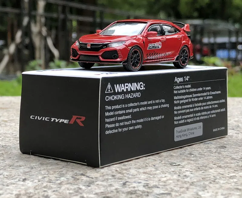 Коллекция 1/64 года литые Литые металлические автомобили HONDA Civic Type R FK8|Наземный