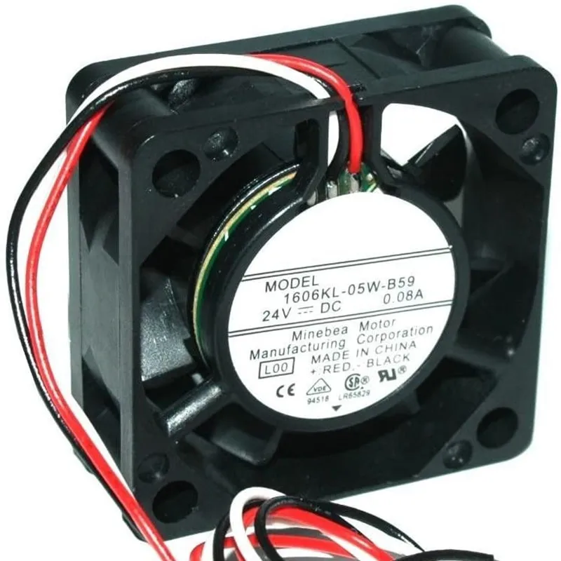 1606KL-05W-B59 DC24V 0.08A 4 см 40X40X15 4015 4 см 3 провода сигнал тревоги частоты вентилятор преобразователя - изображение
