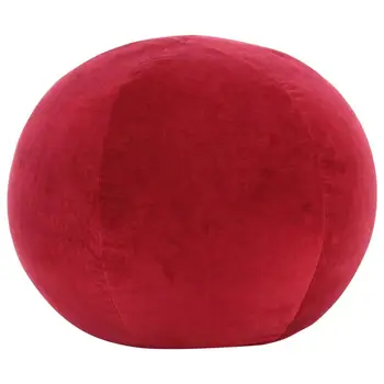 

Modern Red Puff Soft Pouf Bean Bag Sofas lazy Bags for Living Room Bean Bag chairs Cotton Velvet footstool Nodic Style 50x35cm