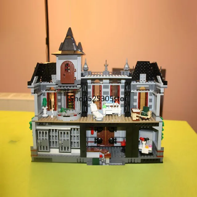 07044 Arkham Asylum Breakout es DC Movie Building Blocks 1619 шт Кирпичи Игрушки совместимы с Бэтменом 10937 | и