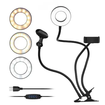 

USB Fill Light Dimmable Portable LED Lamp for Beauty Lighting Selfie Enhancing Fill Light For Phones