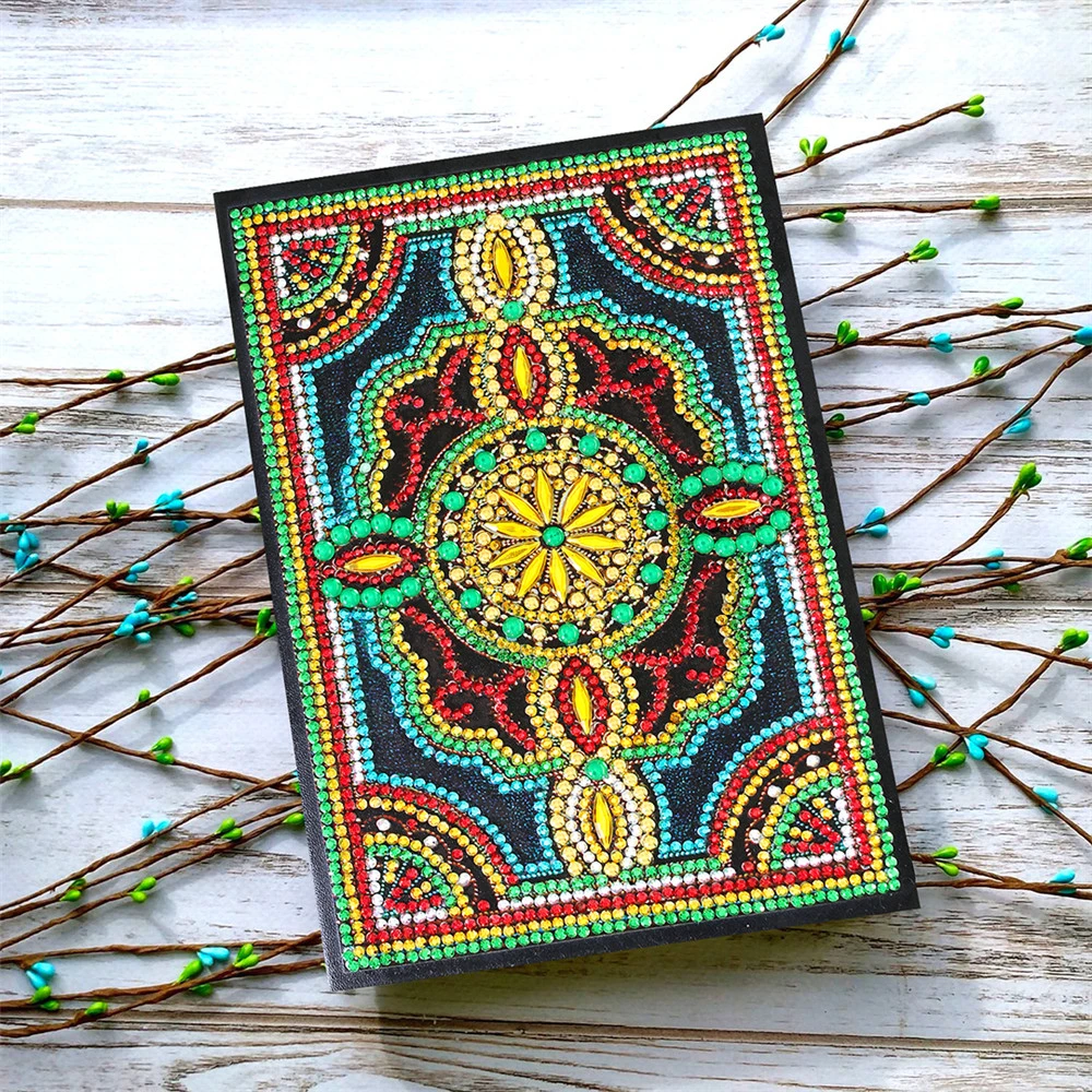 Алмазная вышивка huacan художественные наборы Дневник Книга алмаз особенной формы мозаика блокнот A5 абстрактная картина из страз