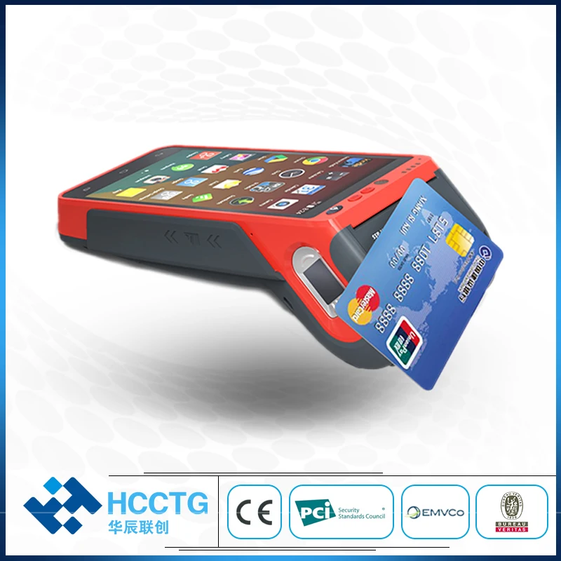 Умный Оффлайн POS-терминал Android EMV PCI с принтером HCC-Z100 | Компьютеры и офис