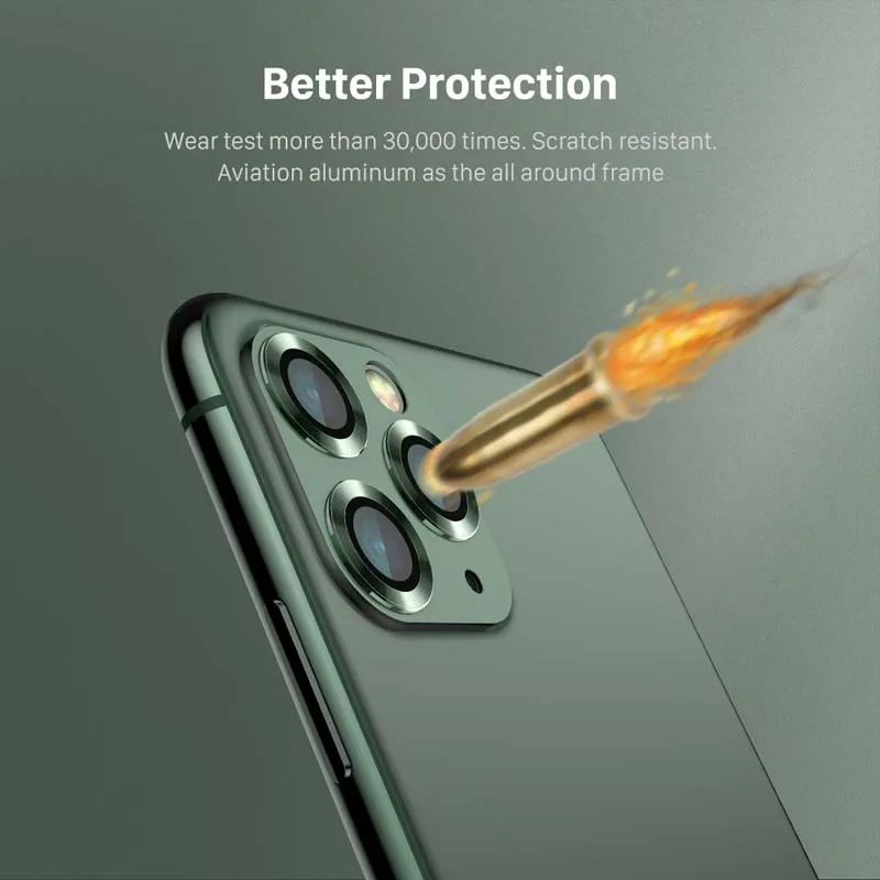 For iPhone 11 Camera Len Film Newest Nillkin CLRFilm Ultra Clear Protective Film for iPhone 11 Pro Max Camera Tempered Glass