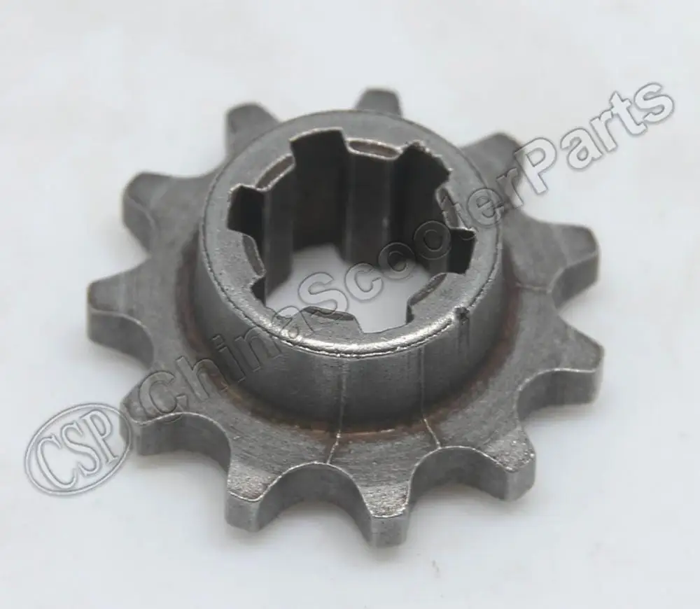 T8F 11 13 14 17 19 20 зуб 11 13 лет 14 т 17 19 20 переднего колеса 2 тактный 47cc 49cc мини moto Карманный atv Байк - Цвет: 11T