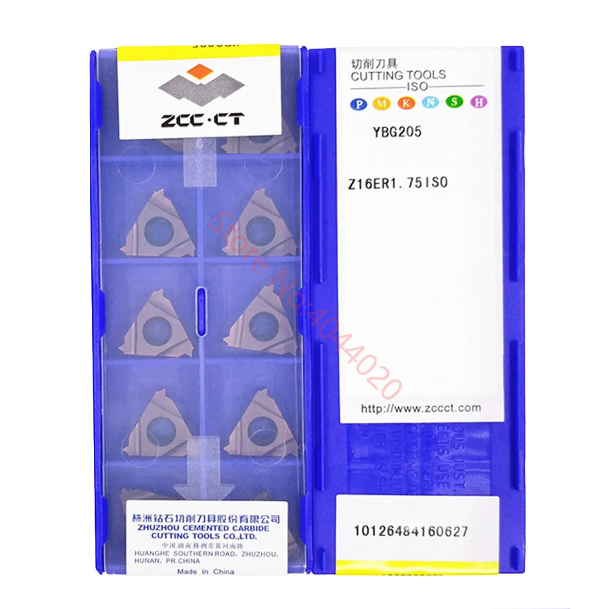 

ZCC.CT Z16ER1.0ISO/Z16ER1.25ISO/z16er1.5 iso/Z16ER1.75ISO/Z16ER2.0ISO/Z16ER2.5ISO/Z16ER3.0ISO YBG205 карбидные вставки 10 шт.