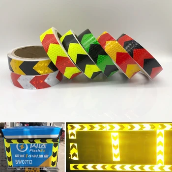 자전거 안전을 위한 25mm 반사 스티커 접착 테이프, 폭