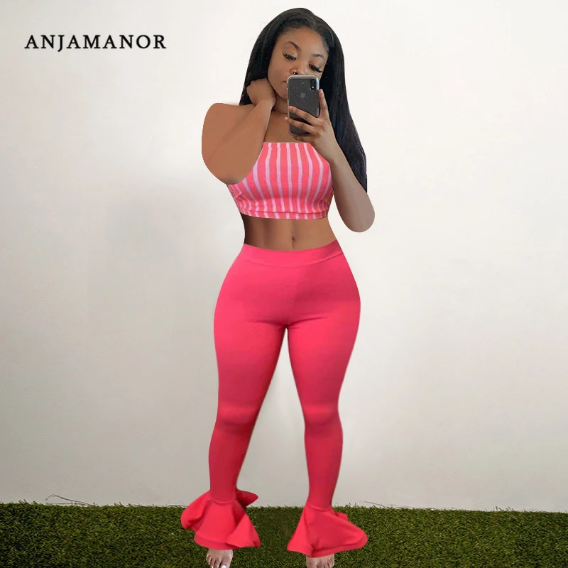 Bell bottom pants with matching top Outlet