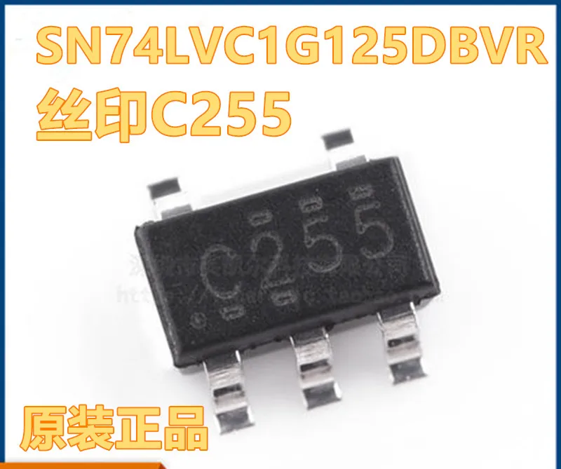 50 шт/партия SN74LVC1G125DBVR C255 SOT23-5 лучшее качество