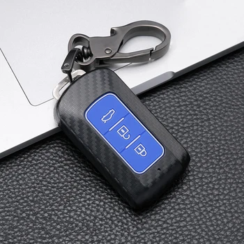 

Color Scrub ABS Smart Car Key Case Full Cover Shell For Mitsubishi Outlander Lancer 10 Pajero Sport L200 EX ASX RVR Accessories