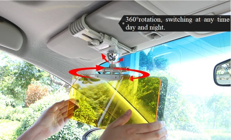 

Car HD Sun Visor Anti-Glare Goggle UV Blocker Day/Night Clear View Eye Protector