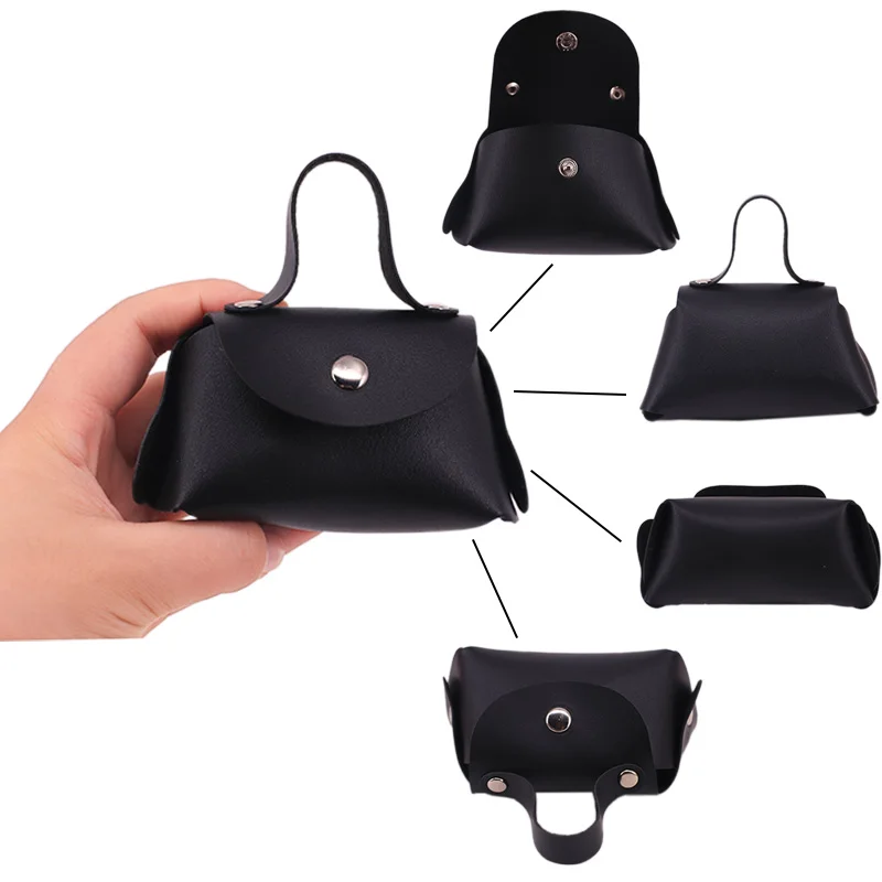Doll Accessories Leather Handbag Shopping Bag For Girl's 18 Inch American Doll 43 Cm Reborn Baby Dolls Clothes Generation Gifts doll accessories plush doll accessories