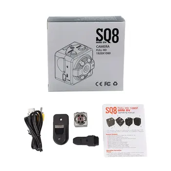 

SQ8 Outdoor Sports Aerial Recorder Camera Wide-Angle Shooting Infrared Night Vision Stable Performance