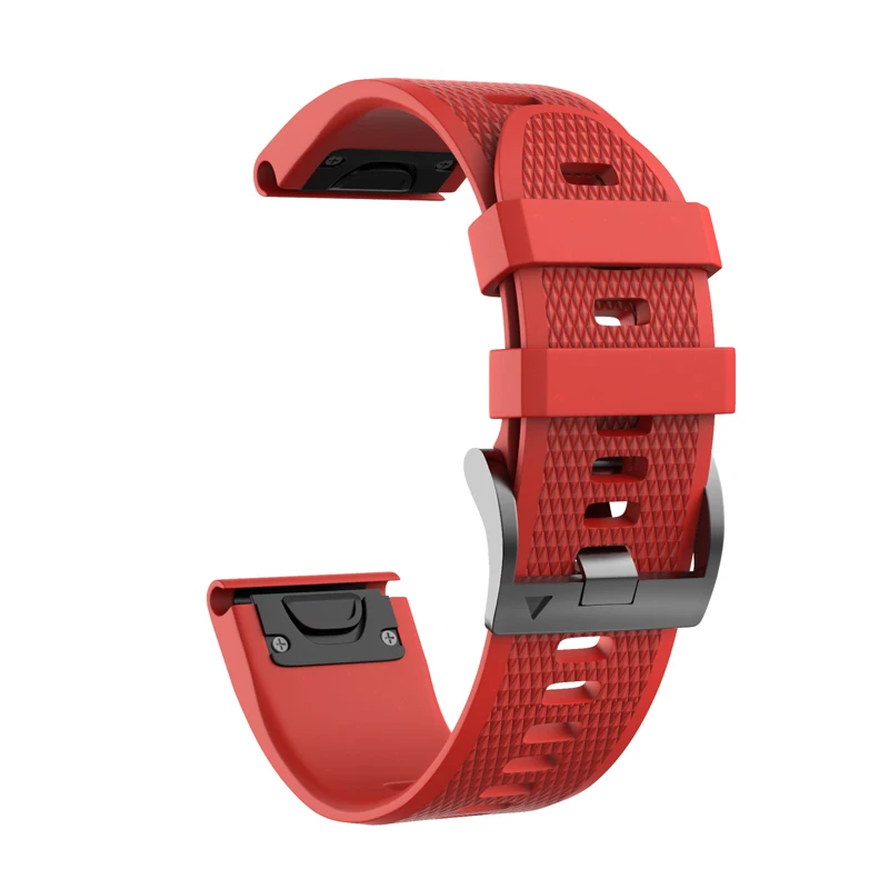 22 мм силиконовый ремешок часы ремешок Quick Release для Garmin Fenix 5 5X Plus FKU66