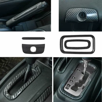 

Black Car Interior trim For Jeep Wrangler JK 2011-2017 Decal Accessory