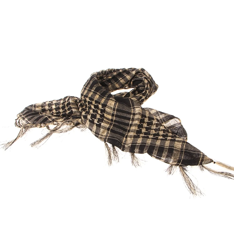 Военный Тактический Keffiyeh Шарф в арабском стиле для охоты, велоспорта, шаль для головы, Армейский Камуфляж M7DC
