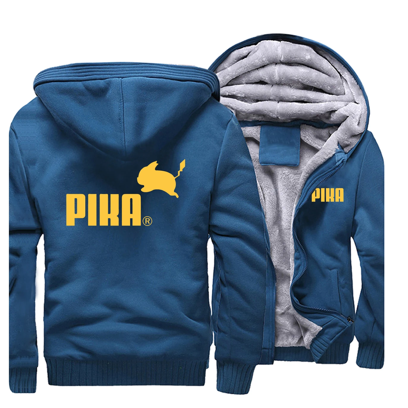 Зима горячая распродажа с капюшоном мультфильм Япония уличная одежда с мотивами из аниме Милый принт Новая Толстовка Мужская реглан Хип Хоп мода теплая одежда