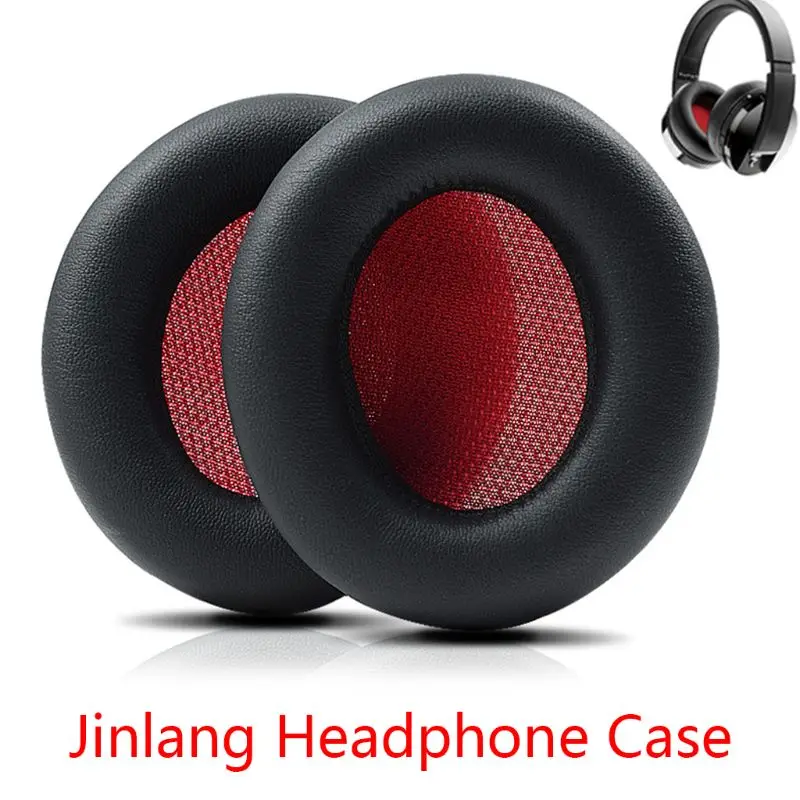 1Pair Replacement Ear Pads Protein Skin Leather Ear Cover Cushion for Focal LISTEN CHIC Wireless Headphones Headset