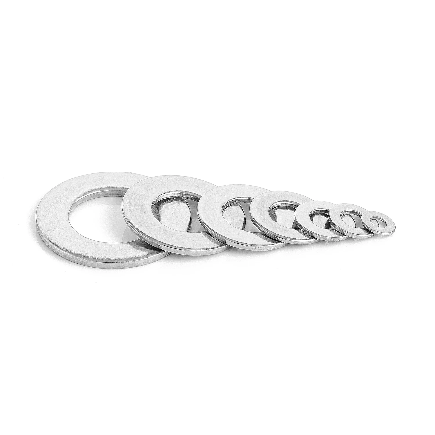 Плоские шайбы M2 M2.5/M14/M16/M18/M20/M22/M27 из нержавеющей стали простая шайба прокладки DIN125