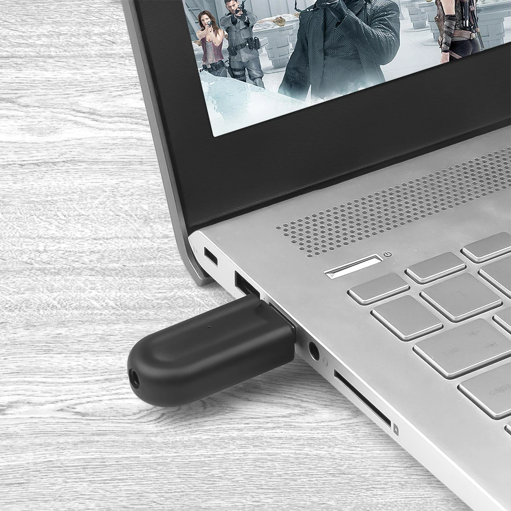 Bluetooth-приемник USB 5,0 Mini Bluetooth стереонаушники адаптер Jack 3,5 мм для iPhone Android PC автомобильный комплект AMP беспроводной адаптер