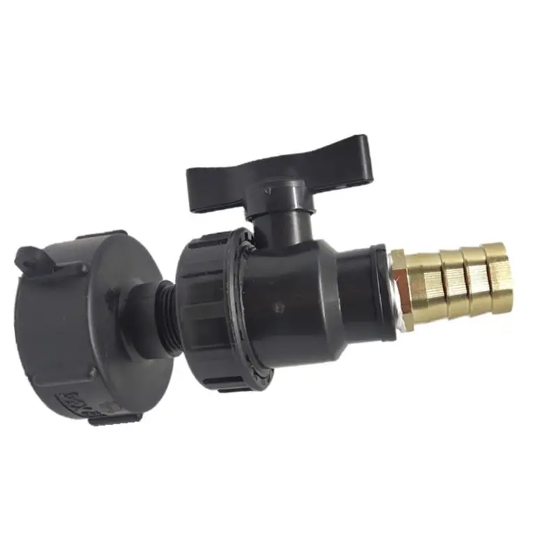 " IBC бак S60X6 фитинги/адаптер/комплект соединителя воды к колючий шланг на выходе