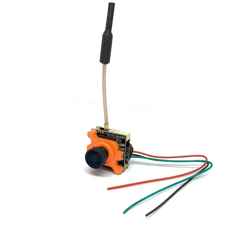 Jinjiean Mini A19 1/3 Ccd 800tvl 5 8 ГГц 48ch 25mw/100mw/200mw/off Pitmode Aio Fpv камера для радиоуправляемого