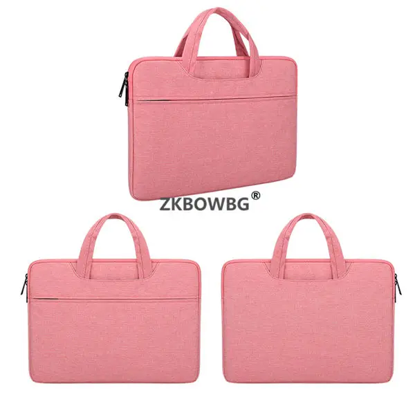 Сумка для ноутбука сумки чехол для Acer хромбук R 11,6 Aspire 1 1" E 15 Nitro 15,6" рукав Swift 1" 14" R 13,3 дюймов сумки для ноутбука - Цвет: Розовый