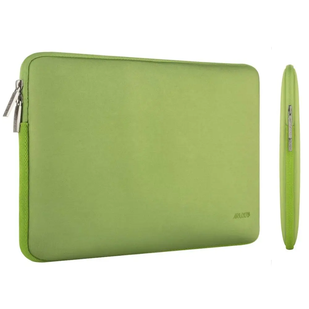 Greenery Сумка для ноутбука MOSISO для Macbook Air Pro 11, 12, 13, 14, 15, retina, компьютер, ноутбук 11,6, 13,3, 15,6 дюймов, рукав, водонепроницаемая сумка, чехол - Цвет: Greenery