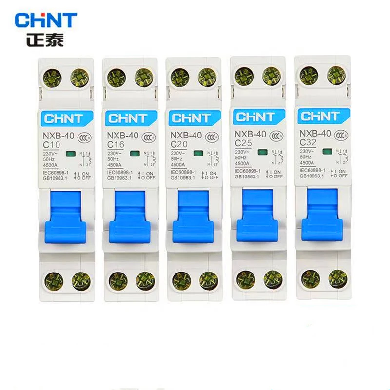 

Chint NXB-40 dpn 1 p + n 6a 10a 16a 20a 25a 32a 40a 220 v 230 v 50 hz diminuto disjuntor mcb novo dz267
