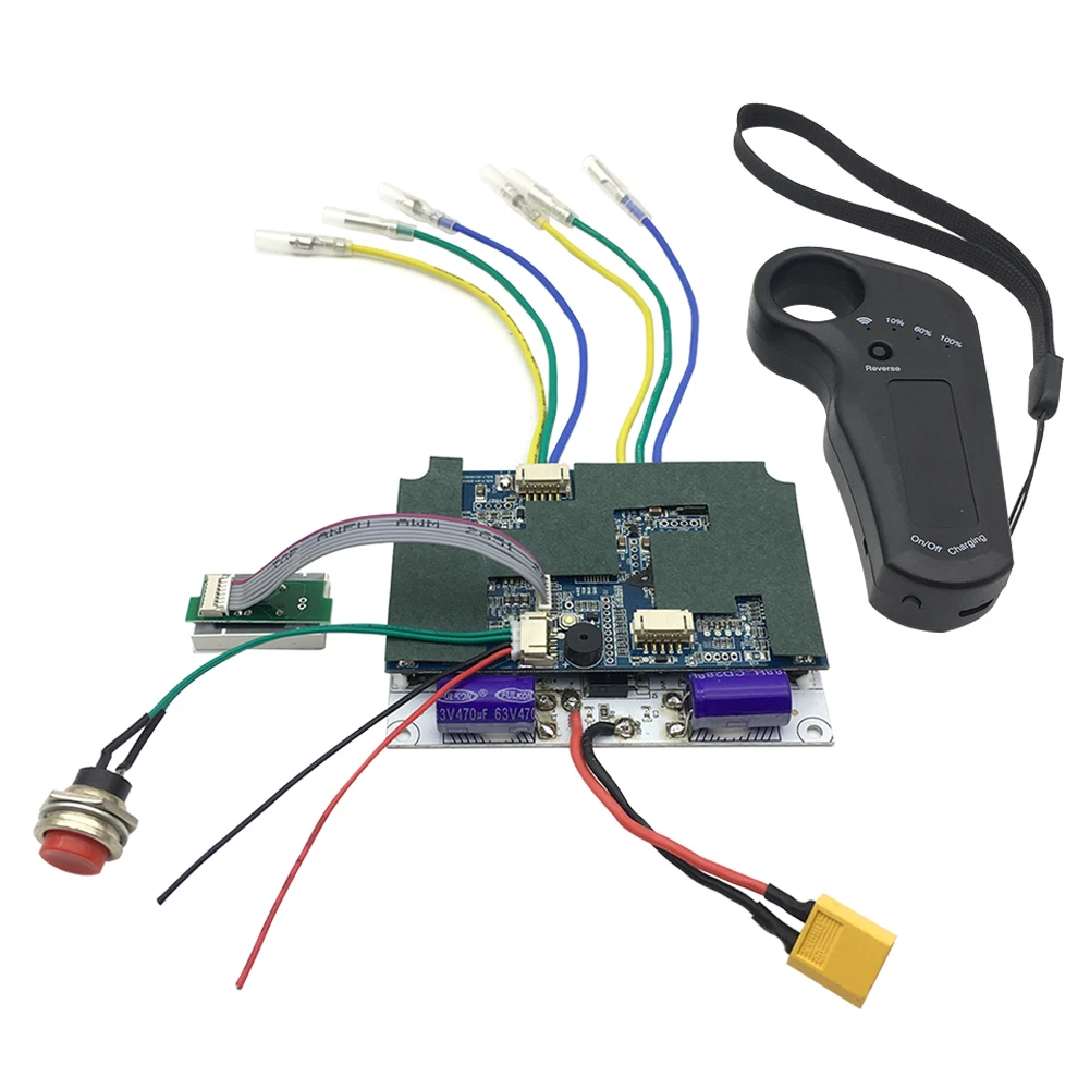 

Skateboard Controller Instrument Drive System Longboard Electric Scooter Mainboard With Remote Dual Motors Replacement Tools